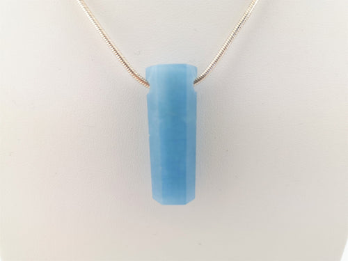 Aquamarin Kristall-Anhänger 33,5 ct – gebohrt, AAA Qualität aus Brasilien – Bild 1