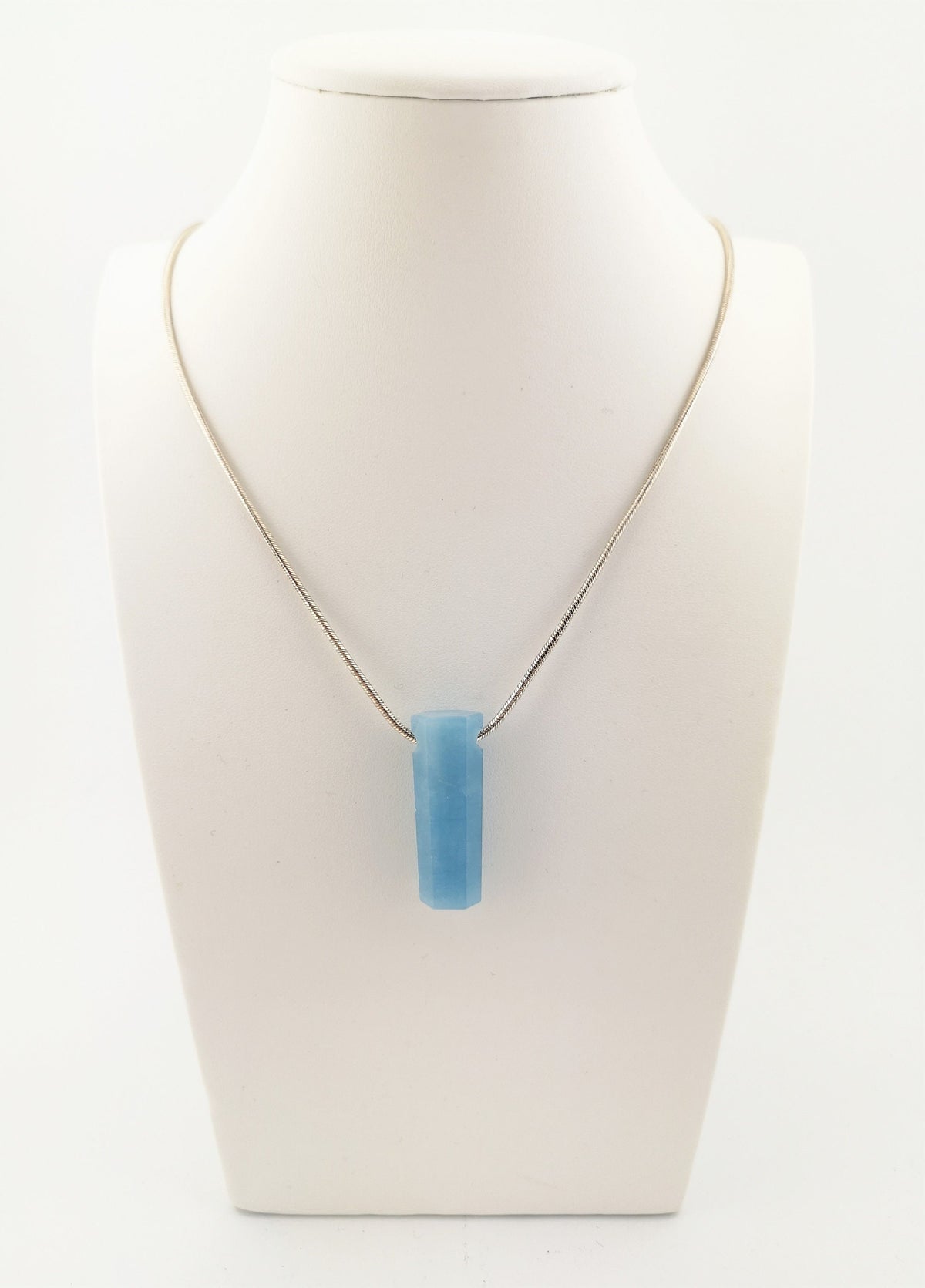 Aquamarin Kristall-Anhänger 33,5 ct – gebohrt, AAA Qualität aus Brasilien – Bild 2