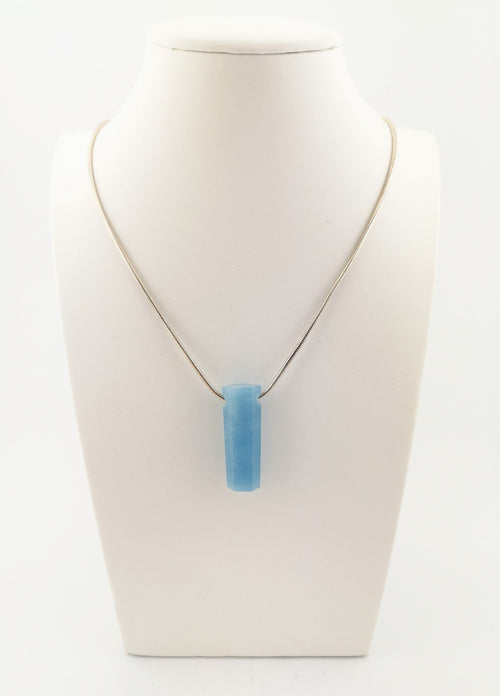 Aquamarin Kristall-Anhänger 33,5 ct – gebohrt, AAA Qualität aus Brasilien – Bild 2