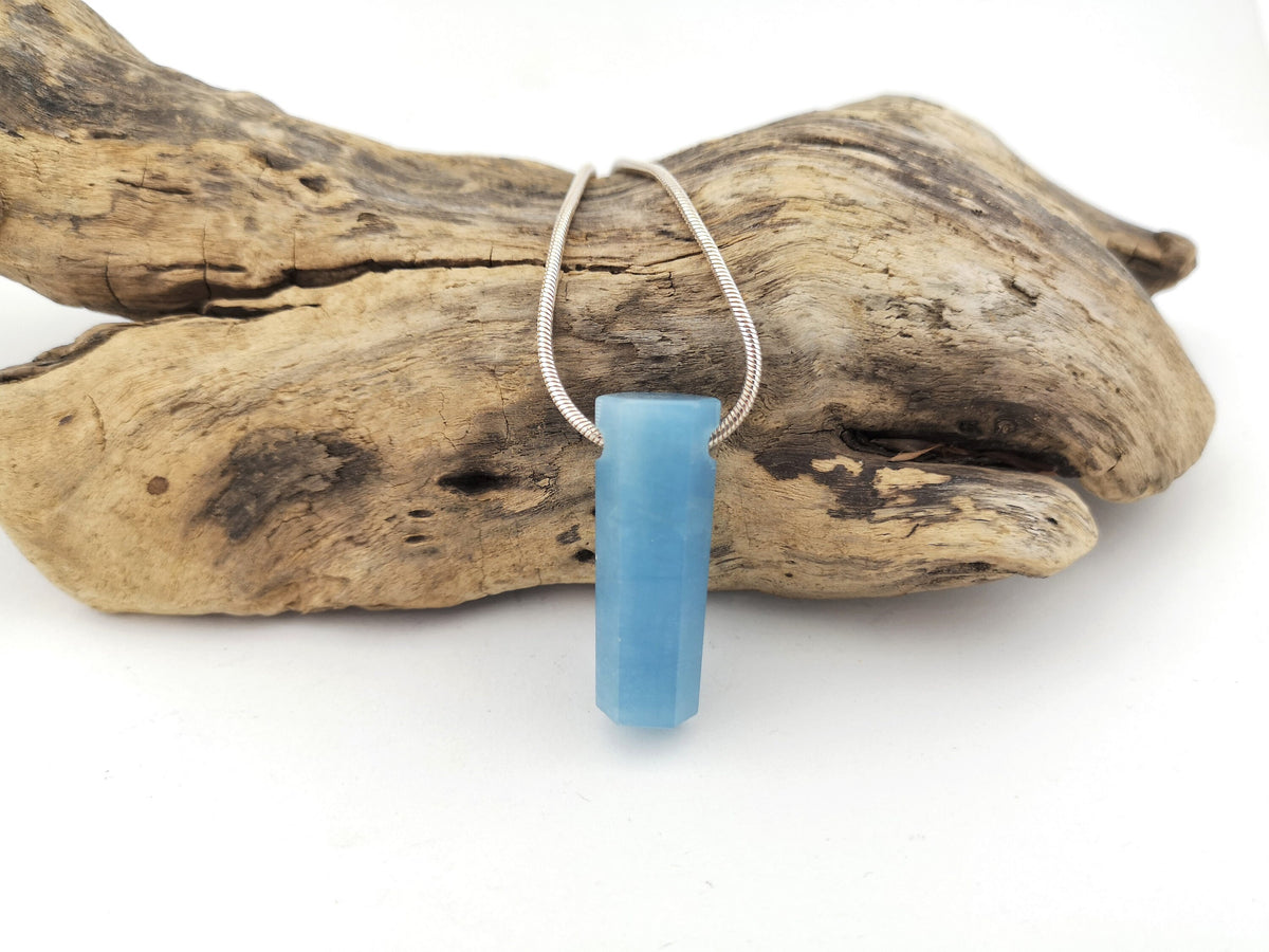 Aquamarin Kristall-Anhänger 33,5 ct – gebohrt, AAA Qualität aus Brasilien – Bild 3