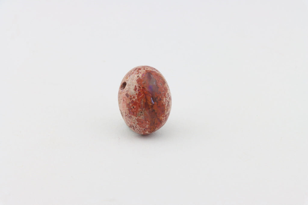 Feueropal Anhänger gebohrt – Edelopal in Matrix aus Mexiko, 16,7 ct – FOP-0105 – Bild 2