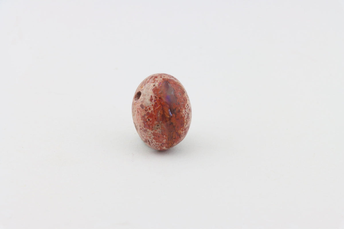 Feueropal Anhänger gebohrt – Edelopal in Matrix aus Mexiko, 16,7 ct – FOP-0105 – Bild 2