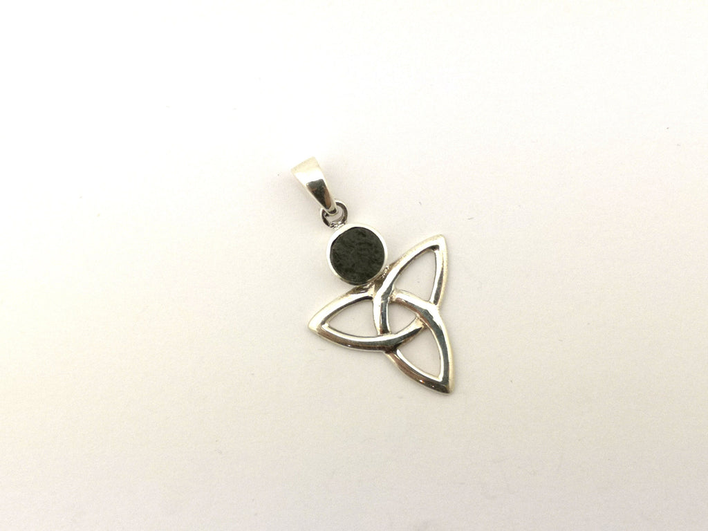 Moldavit Anhänger 14,2 ct – echter Rohstein aus Tschechien – 925 Silber – Bild 5