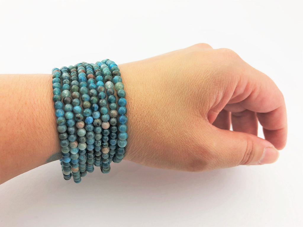 Apatit Armband 4 mm – Bild 7