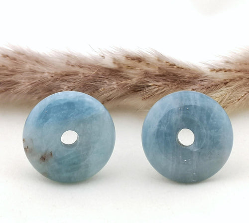 Aquamarin Donuts 28 mm – Hauptbild