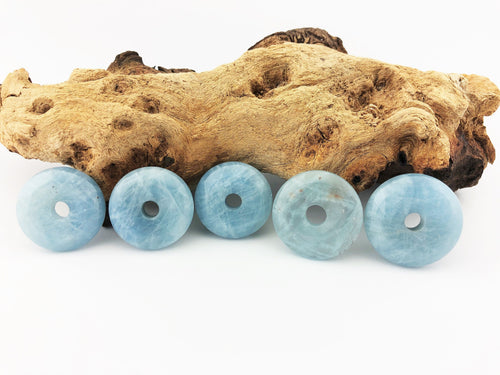Aquamarin Donuts 26–28 mm – Hauptbild