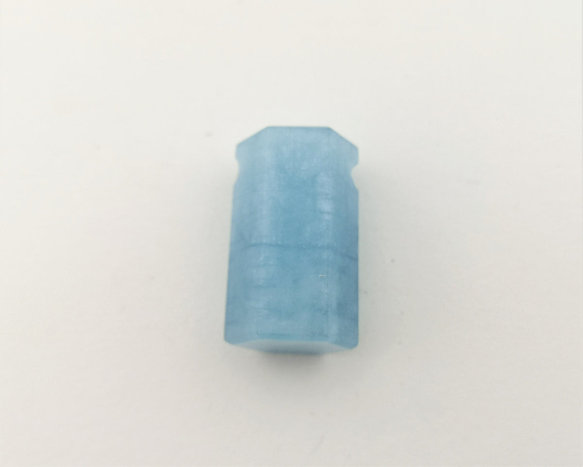 Aquamarin Kristall-Anhänger 44 ct – gebohrt, AAA Qualität aus Brasilien – Ansicht 7