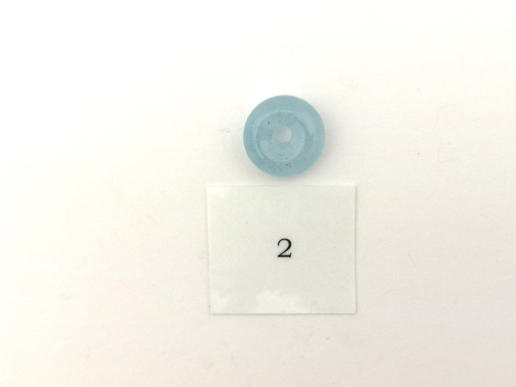 Aquamarin Mini-Donut Nr. 2