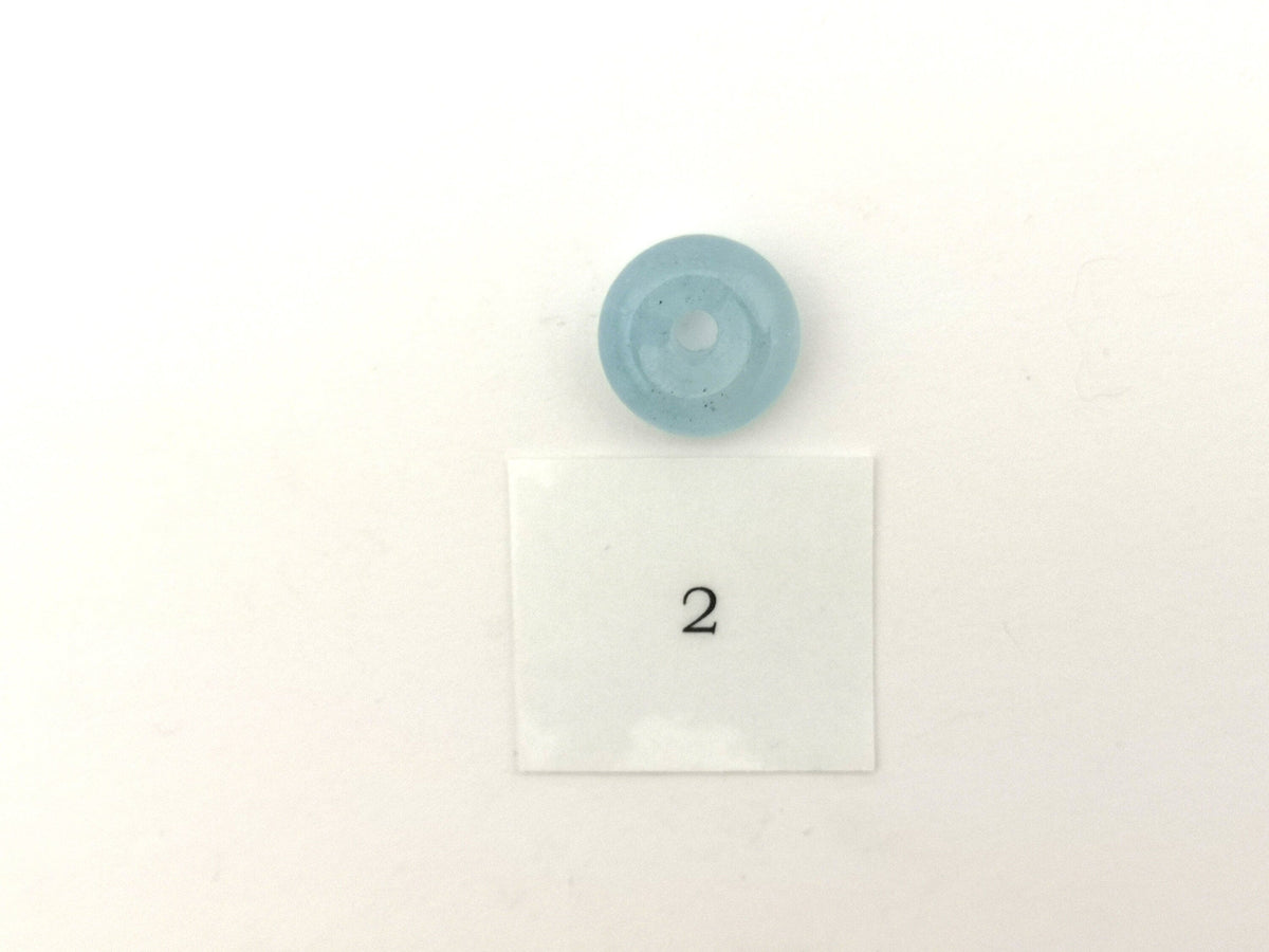 Aquamarin Mini-Donut Nr. 2