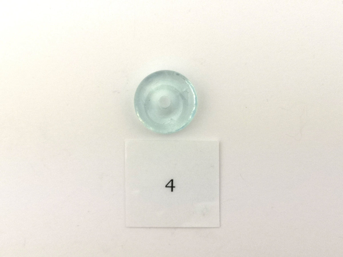 Aquamarin Mini-Donut Nr. 4