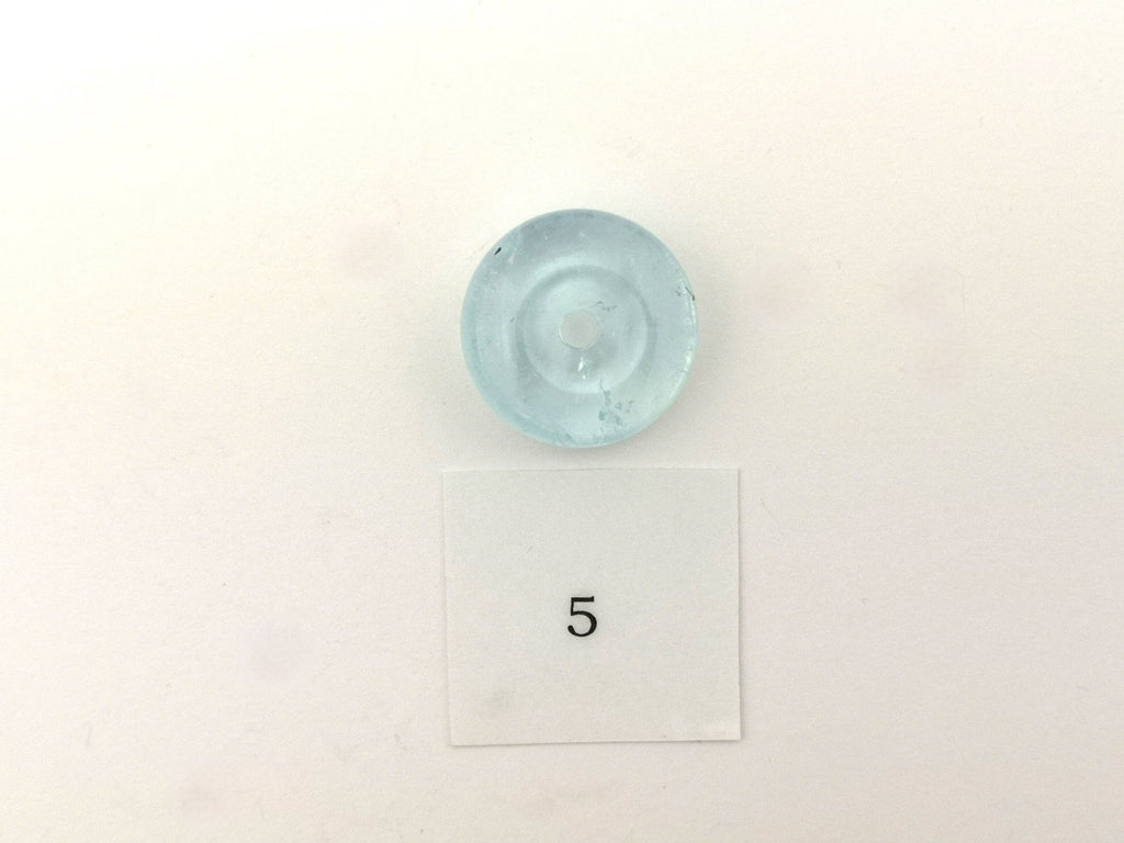 Aquamarin Mini-Donut Nr. 5