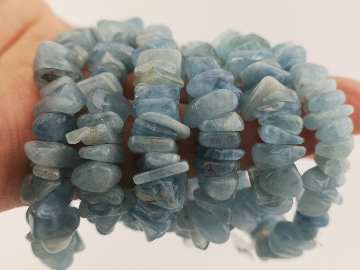 Aquamarin Splitterarmband – Bild 10