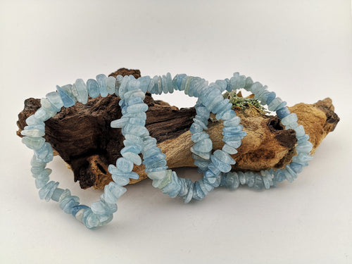 Aquamarin Splitterarmband – Bild 2
