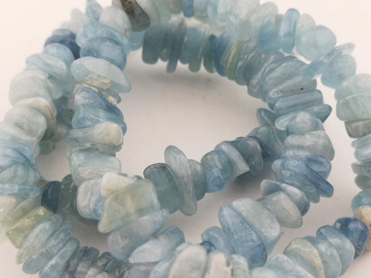 Aquamarin Splitterarmband – Bild 5