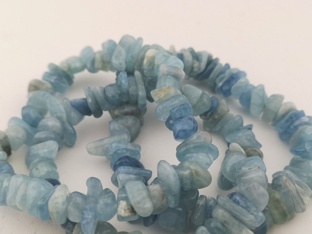 Aquamarin Splitterarmband – Bild 7