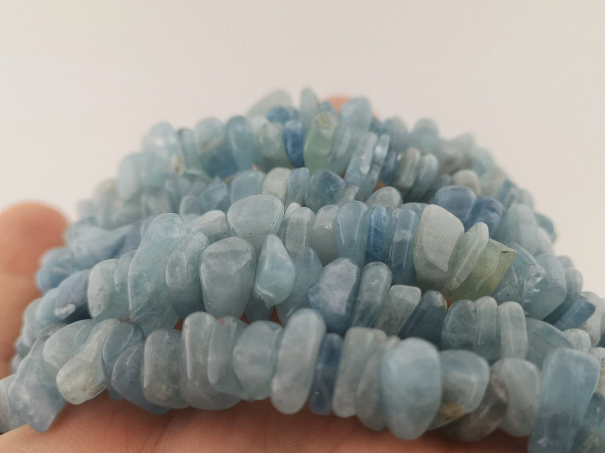Aquamarin Splitterarmband – Bild 9