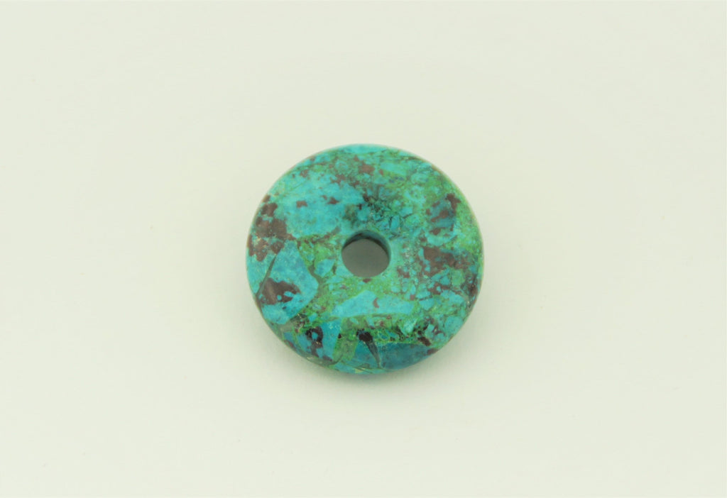 Chrysokoll Donut 30 mm – Ansicht 5