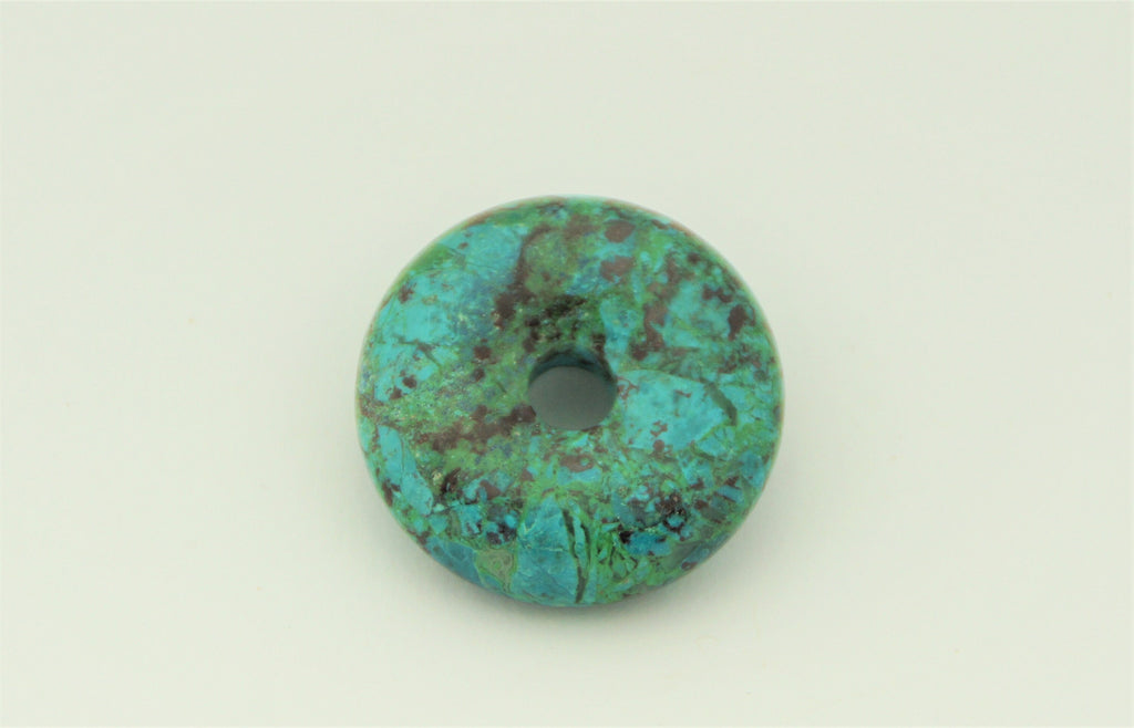 Chrysokoll Donut 30 mm – Ansicht 6