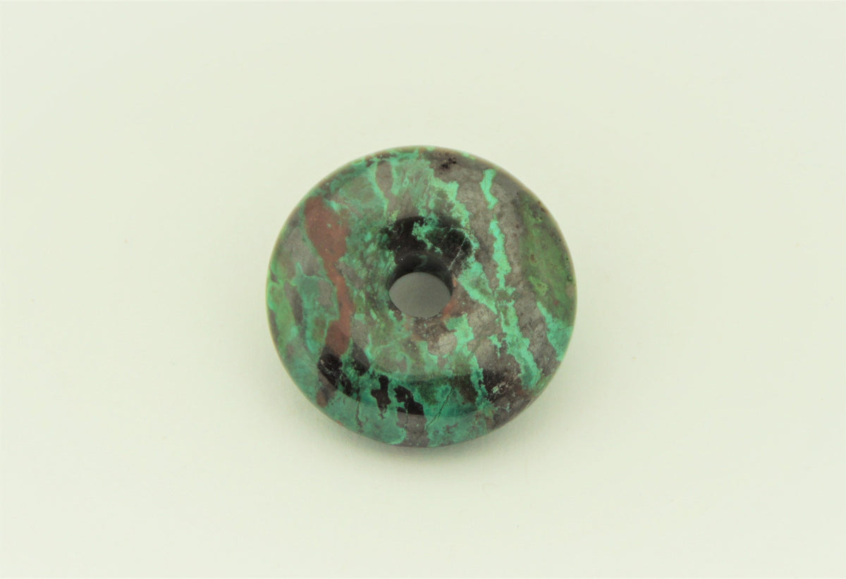 Chrysokoll Donut 30 mm – Ansicht 7