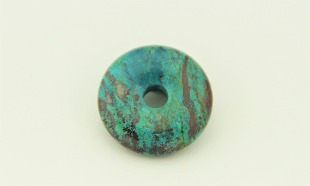 Chrysokoll Donut 30 mm – Ansicht 9