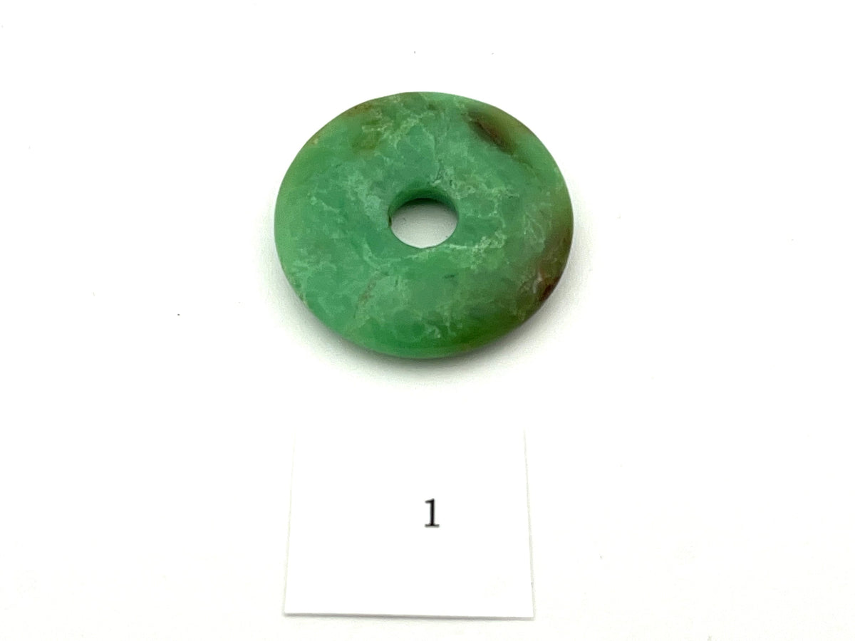 Chrysopras Donut Nr. 1