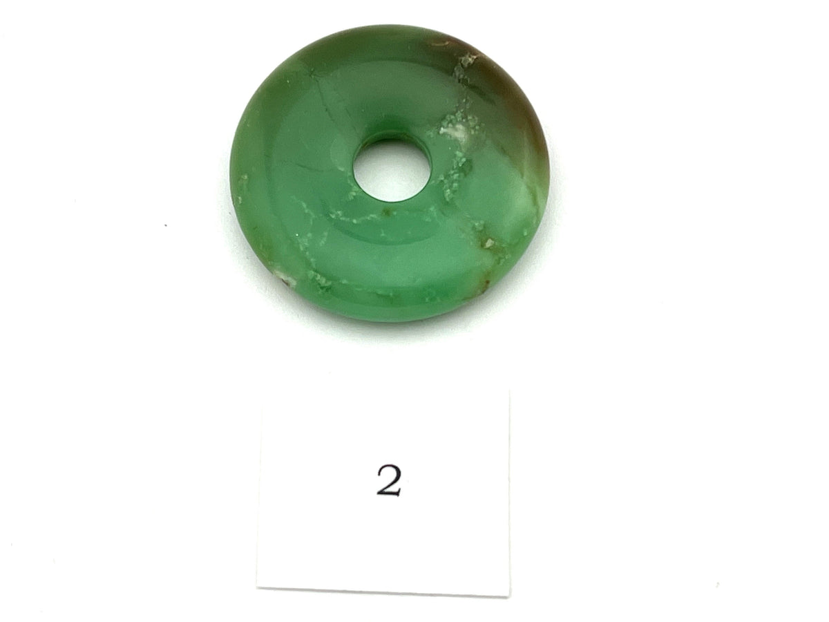 Chrysopras Donut Nr. 2
