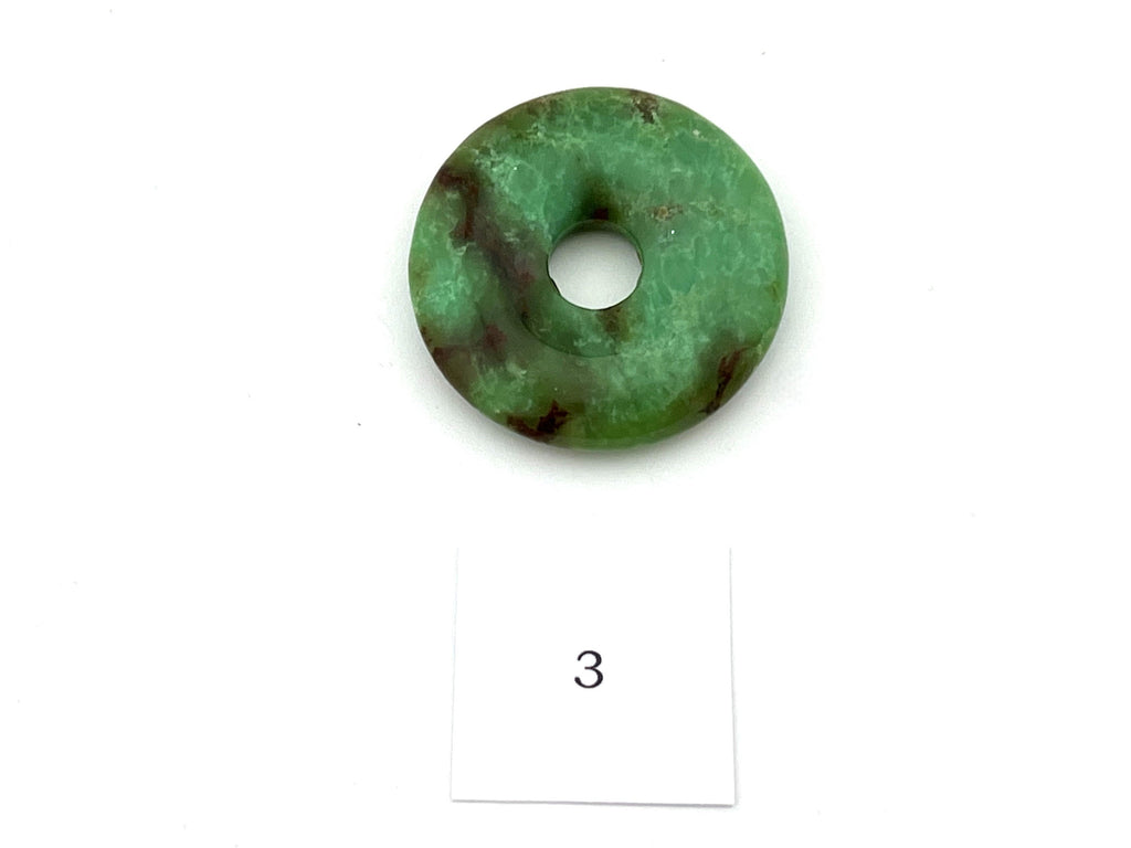 Chrysopras Donut Nr. 3