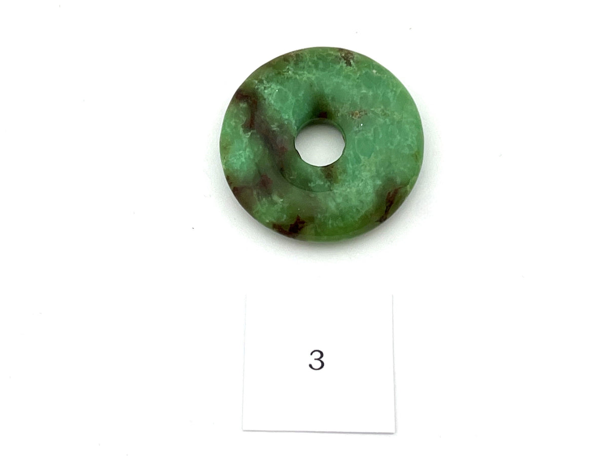 Chrysopras Donut Nr. 3