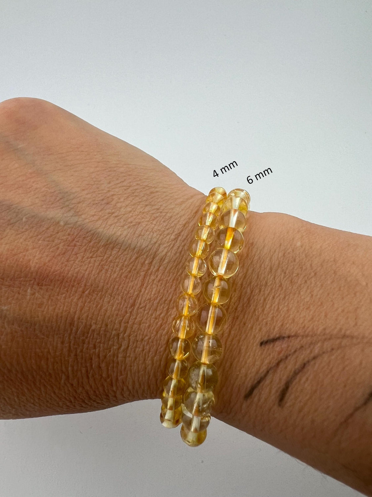 Citrin Armband – Bild 7