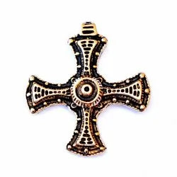 Cuthbert-Kreuz Anhänger aus Bronze