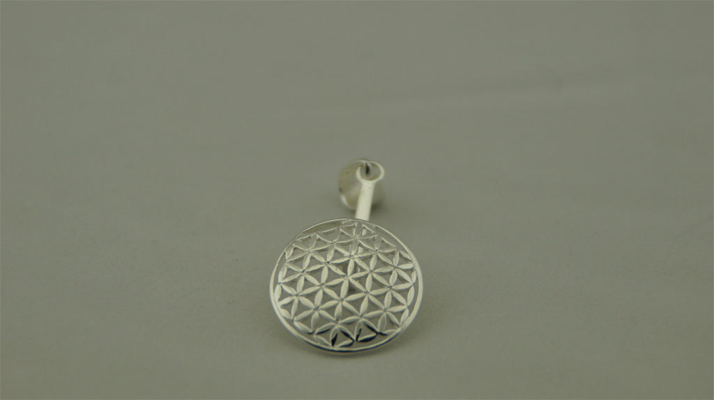 925 Silber Donuthalter Blume des Lebens – für 40 mm Donut, 41 mm – Bild 5