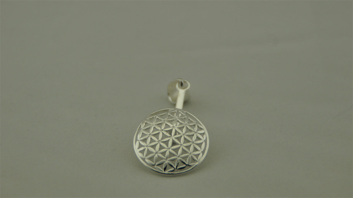 925 Silber Donuthalter Blume des Lebens – für 40 mm Donut, 41 mm – Bild 5