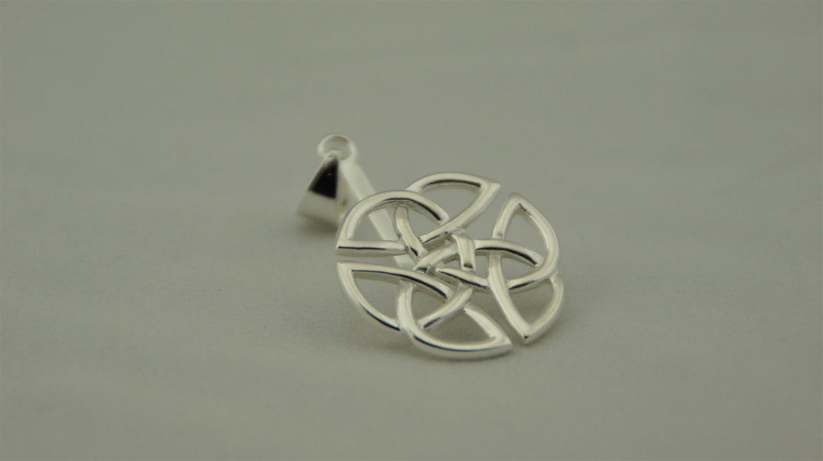 925 Silber Donuthalter Keltischer Knoten – für 40 mm Donut, 43 mm – Bild 4