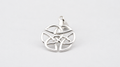 925 Silber Donuthalter Keltischer Knoten – helles Hauptbild