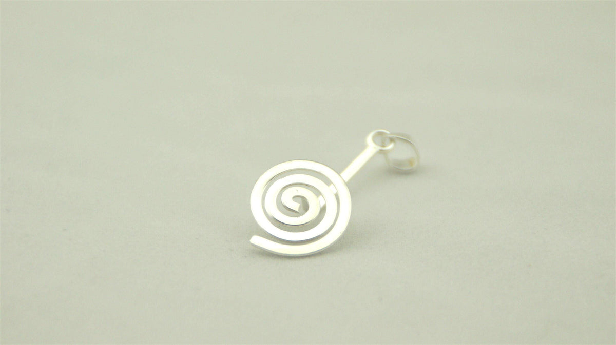 925 Silber Donuthalter Spirale – für 30 mm Donut, 34 mm – Bild 4