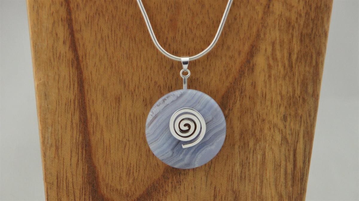 925 Silber Donuthalter Spirale – für 30 mm Donut, 34 mm – Bild 5