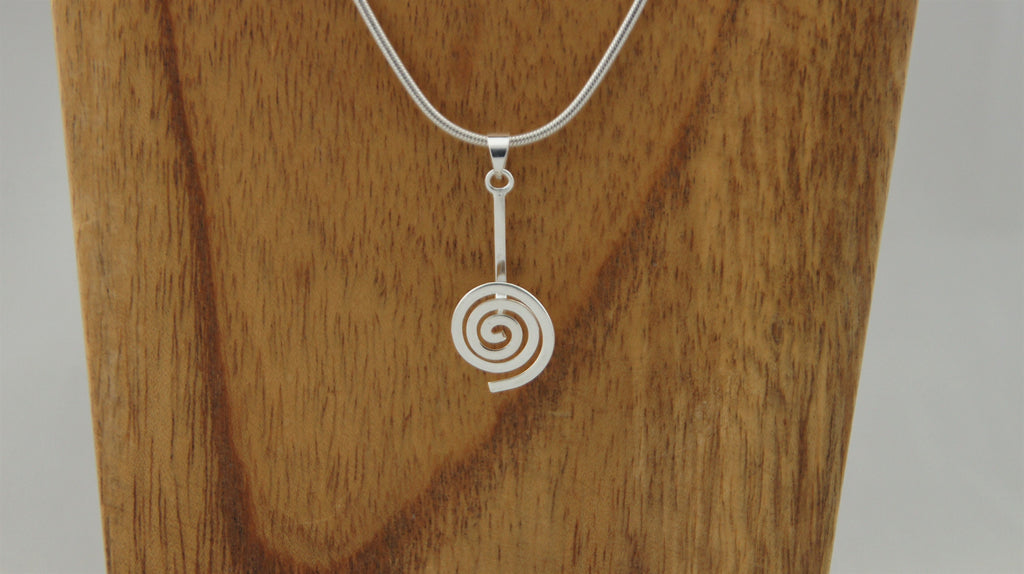 925 Silber Donuthalter Spirale – für 30 mm Donut, 34 mm – Bild 8