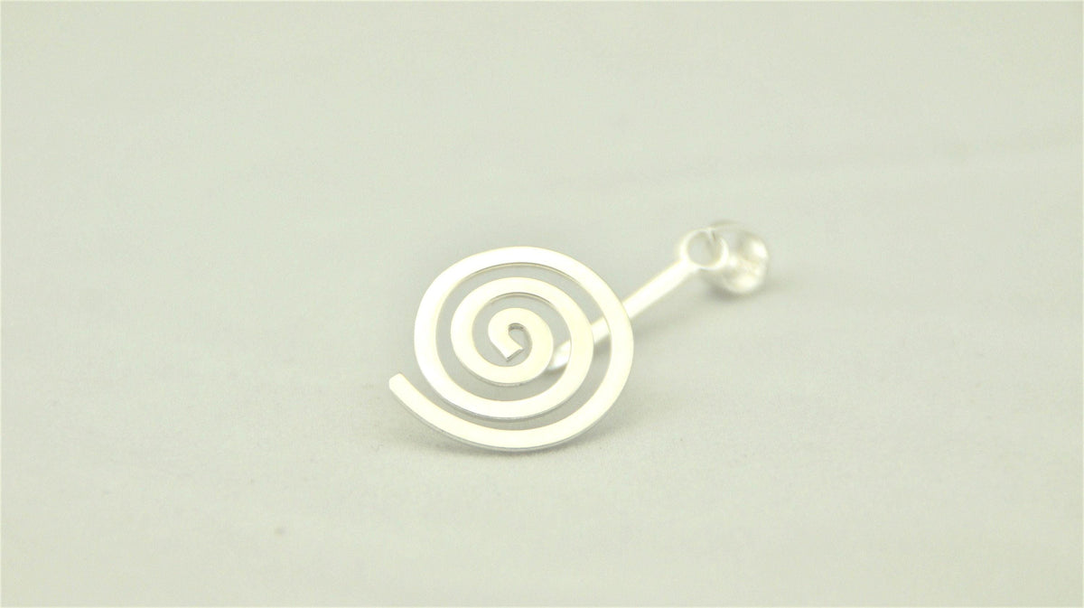 925 Silber Donuthalter Spirale – für 40 mm Donut, 40 mm – Bild 3