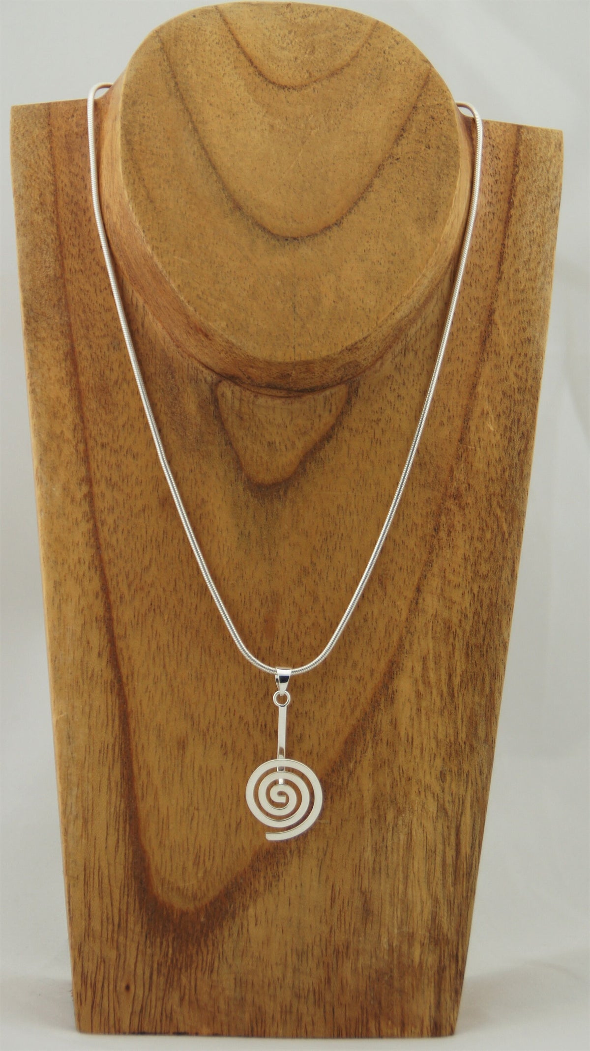 925 Silber Donuthalter Spirale – für 40 mm Donut, 40 mm – Bild 5