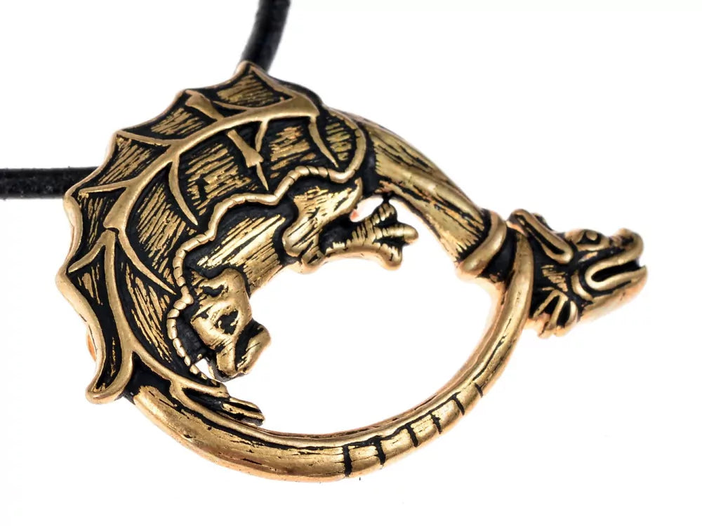 Drachenorden-Amulett aus Bronze
