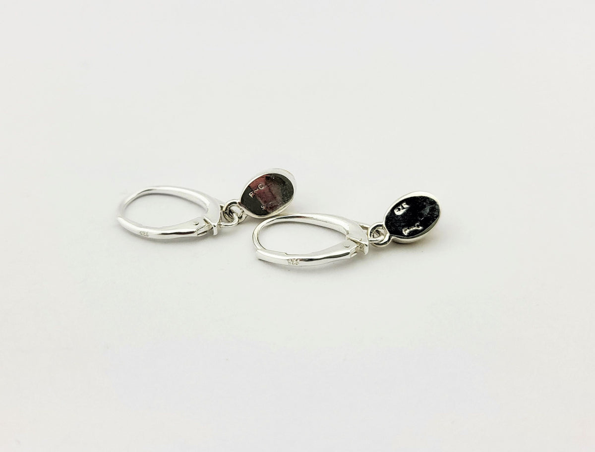 Edelopal Ohrhänger – vergoldetes 925 Silber, Brisur – Bild 5