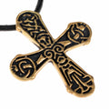 Gåtebo-Kreuz Anhänger aus Bronze