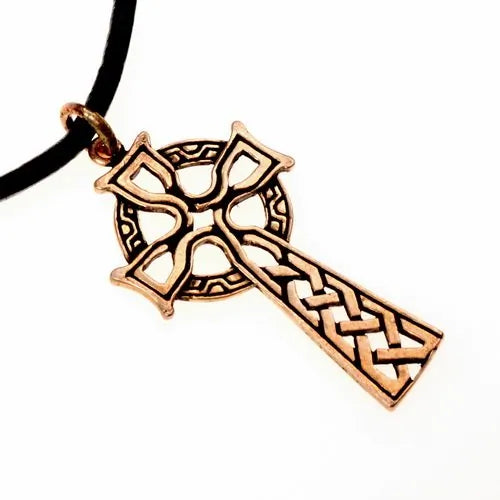 Keltenkreuz Anhänger aus Bronze