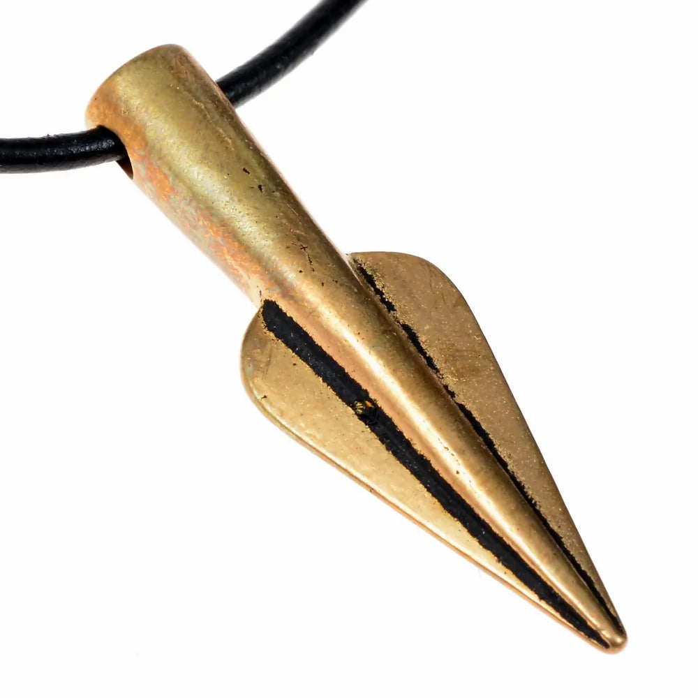 Keltisches Speerspitzen-Amulett aus Bronze – Hauptbild