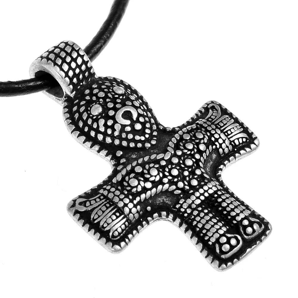 Kruzifix von Birka aus versilberter Bronze