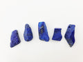 Lapis Lazuli Anhänger gebohrt – roh und poliert – Stein Nr. 2 oder 4 aus Afghanistan – Bild 1