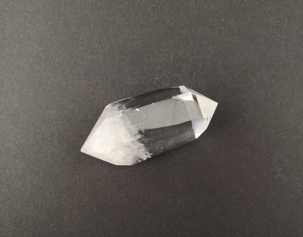Bergkristall Doppelender – poliert, 90 g, Madagaskar – Ansicht 4