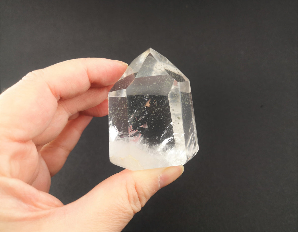 Bergkristall Spitze – poliert, 139 g, Brasilien – Ansicht 9