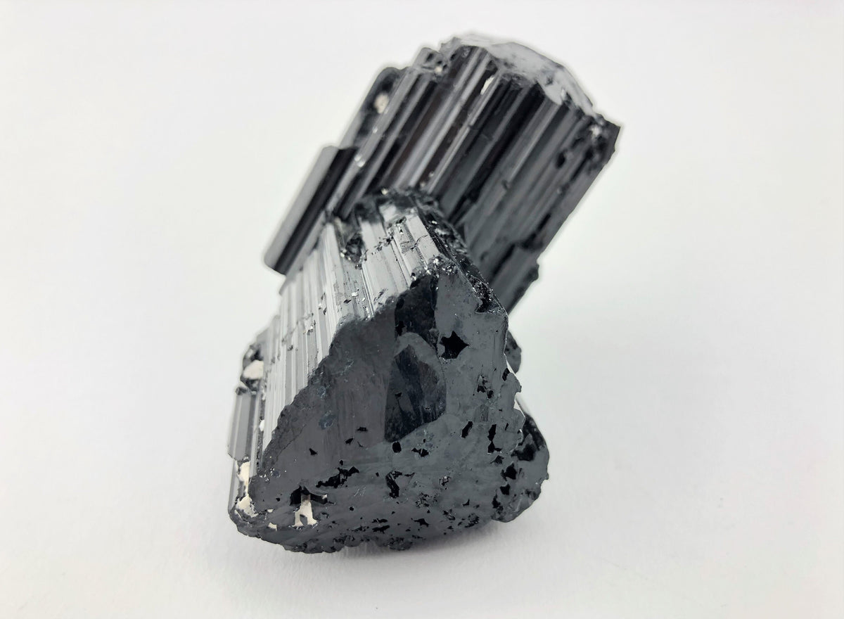 Schwarzer Turmalin Doppelkristall – Schörl AA, 279 g, Namibia – Ansicht 3