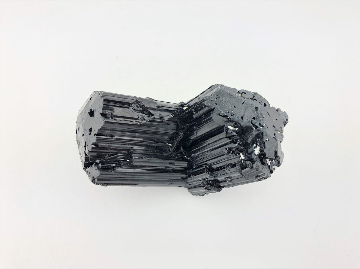 Schwarzer Turmalin Doppelkristall – Schörl AA, 279 g, Namibia – Ansicht 6